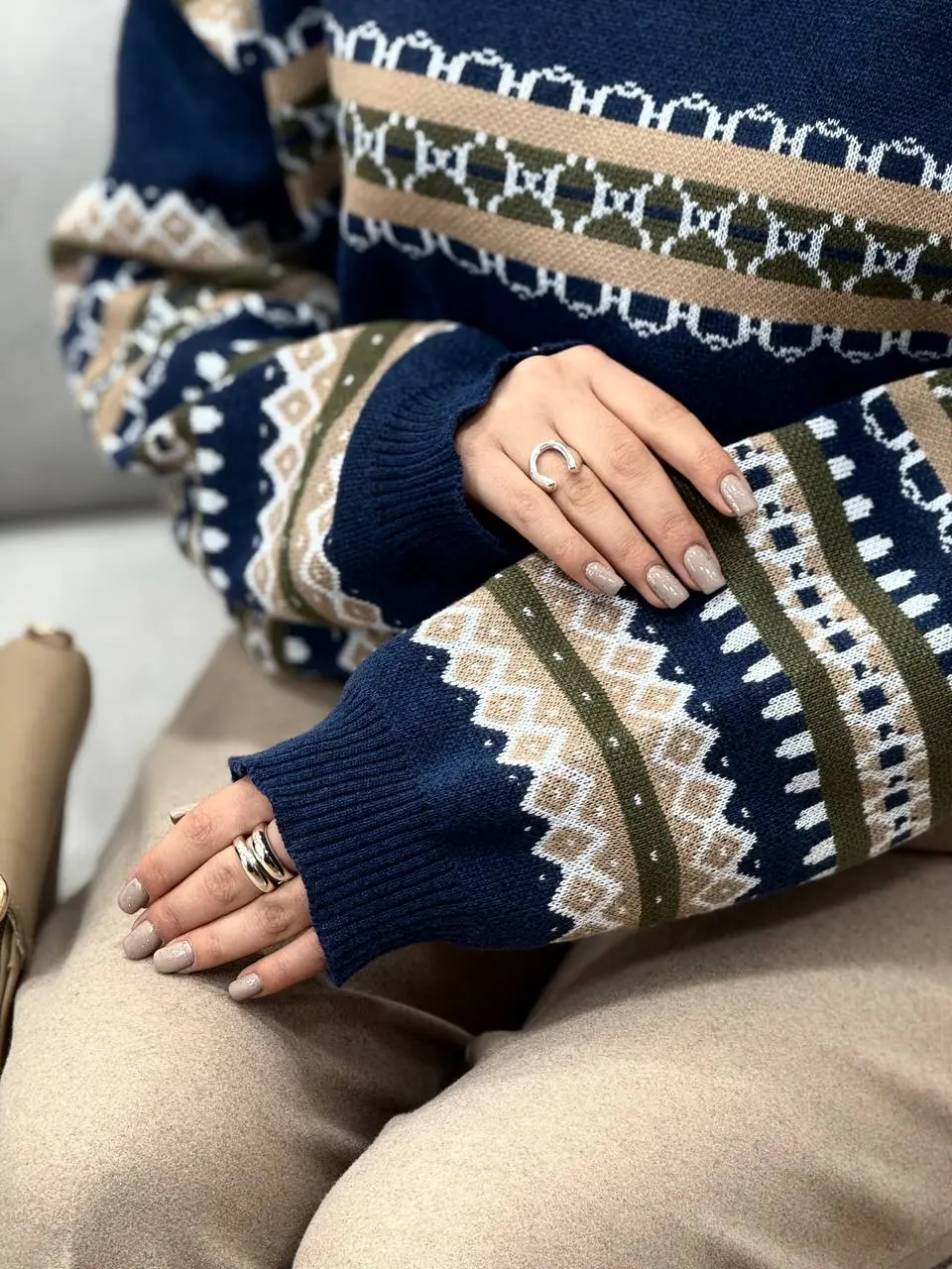 پلیور بافت فریال 1